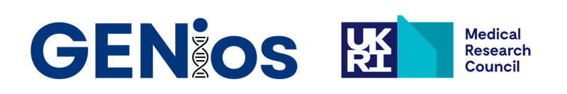 The logo of the Medical Research Council - UK Research and Innovation 