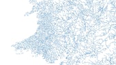 Map of UK rivers