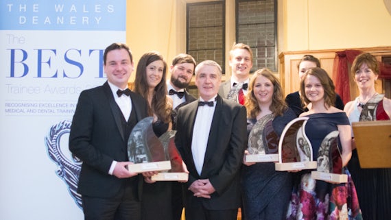 Cardiff trainee doctors and dentists receiving awards