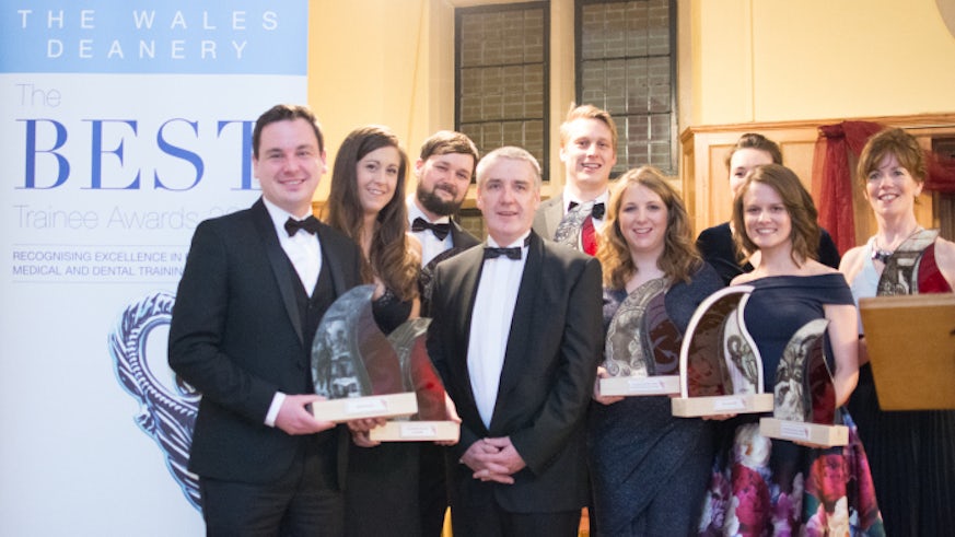 Cardiff trainee doctors and dentists receiving awards