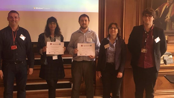 Prize winners at the first Nanoscience: A celebration conference