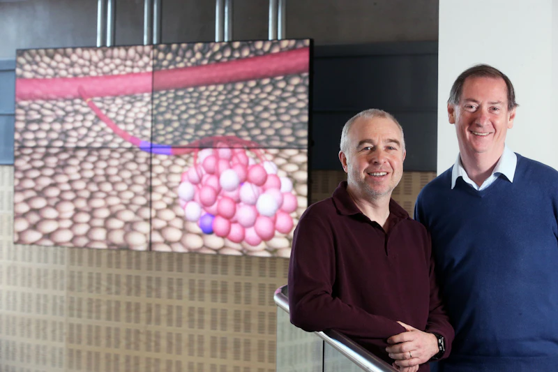 Dr Richard Clarkson and Alan Dimery