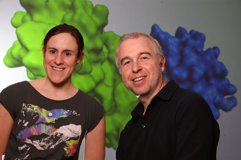 Olivia Hayward and Dr Richard Clarkson