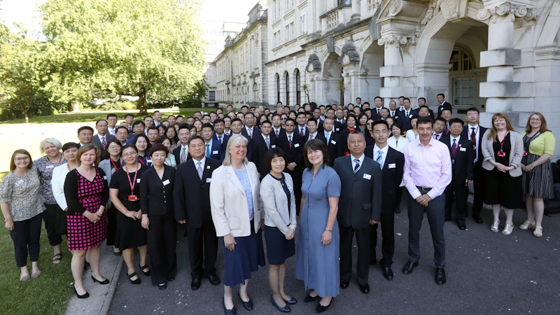 China Scholarship Council welcome dinner group.