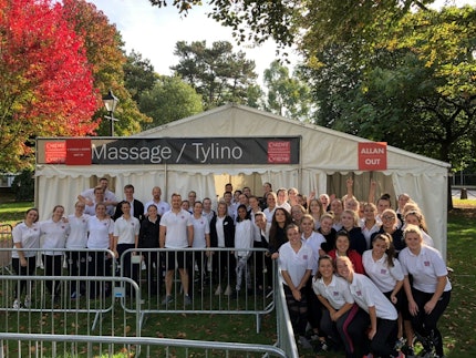 Physiotherapy post-race recovery