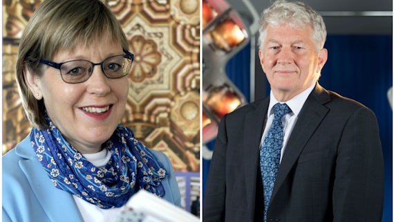 Professor Sophie Gilliat-Ray and Professor Ian Weeks