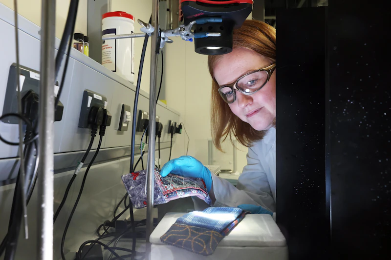 Researchers in the labs of Cardiff University’s Translational Research Hub.