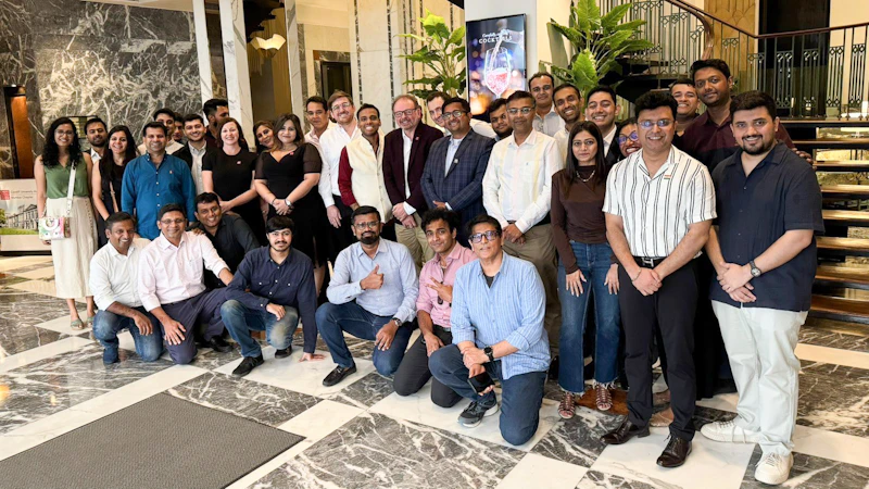 Alumni attending the launch of the Mumbai Chapter