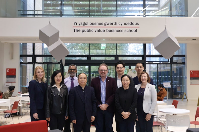 Cardiff Business School hosts Shanxi University of Finance and Economics to explore green transition and exchange opportunities 