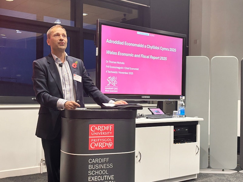 Insights into the Welsh Economy with Dr Thomas Nicholls 