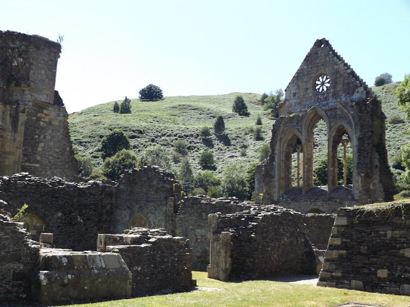 Ruins of a church.