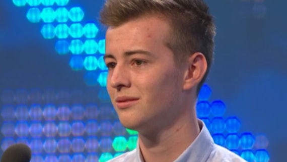 Graduate Steffan Rhys Hughes competing at the 2014 National Eisteddfod