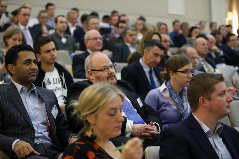 Audience at an Innovation Network event