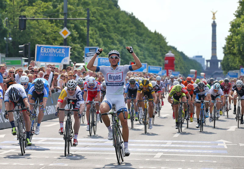 Marcel Kittel winning Velothon Berlin