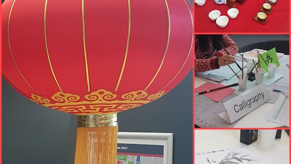 Chinese cultural activities in Cardiff University Business School