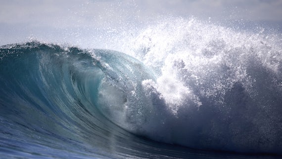 An image of a large wave