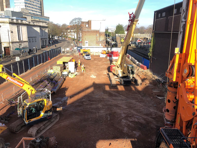 Piling North end