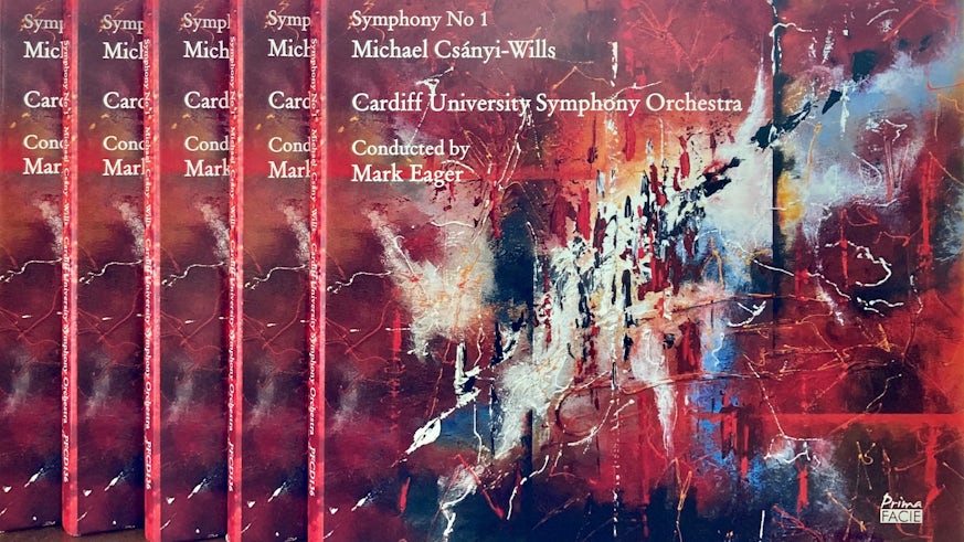 Cover of Symphony No. 1 CD cover by Cardiff University Symphony Orchestra