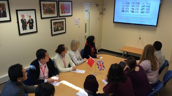 Cardiff China Medical Research Collaborative seminar room