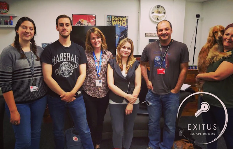 Virus Tinkerers Escape Room team