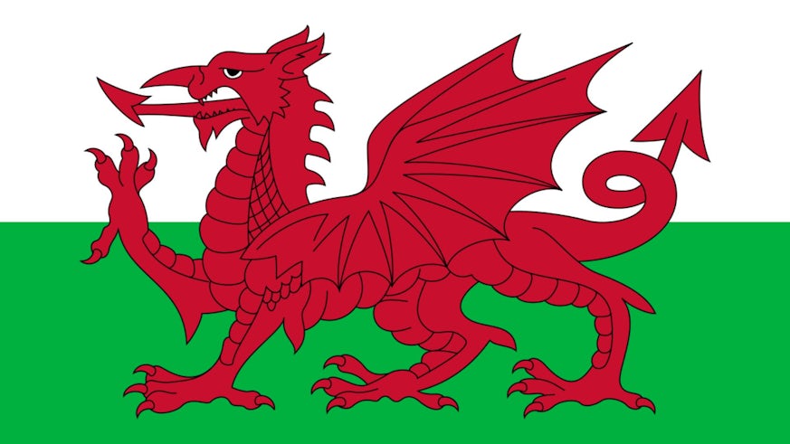 Image of the flag of Wales