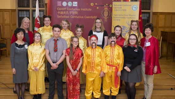 CCI celebrates the mid autumn festival with AM Kirsty Williams