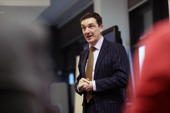 Martin Kitchener speaking at PVEiR welcome event