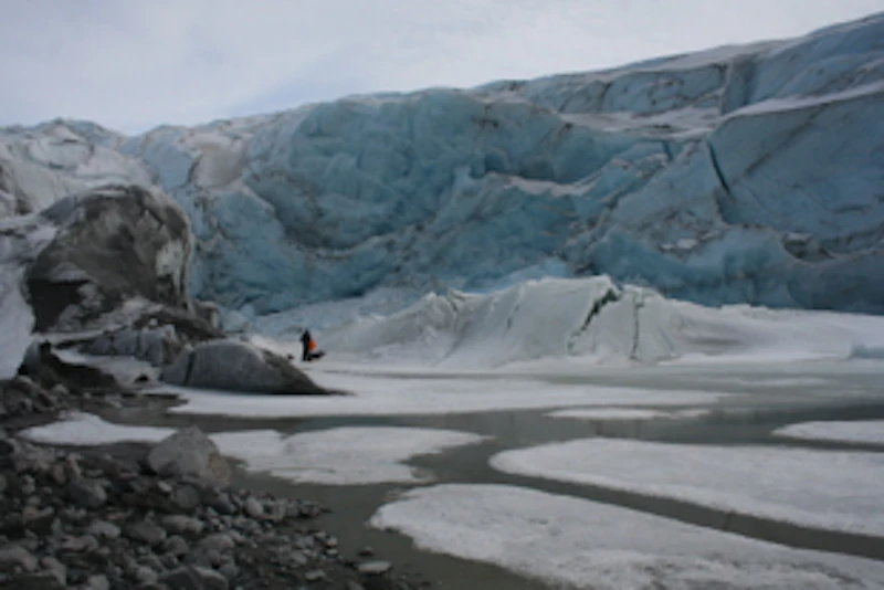Terminus of the Leverett Glacier, Greenland.