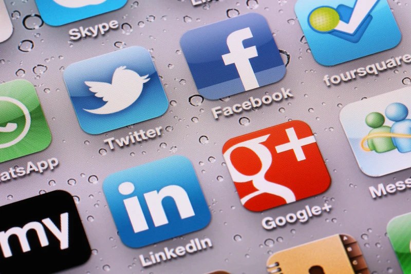 Image of social media icons