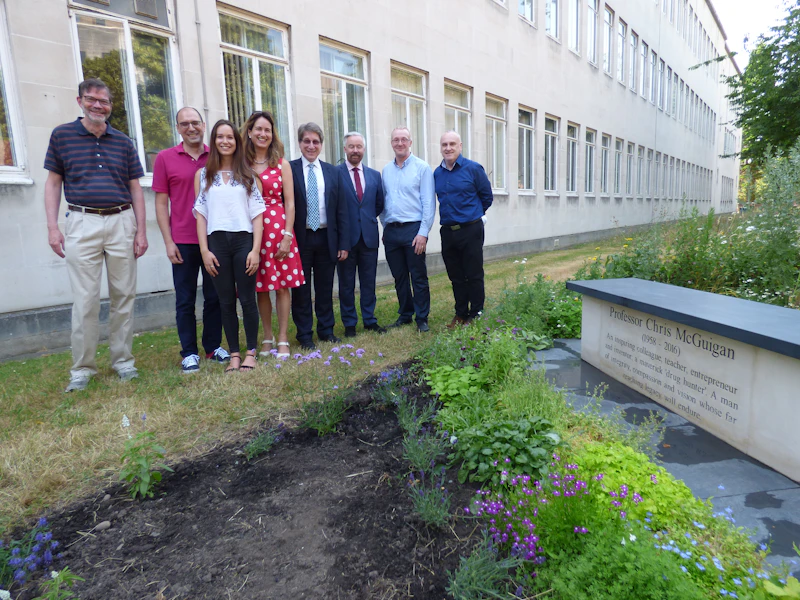 Chris McGuigan Family and Staff
