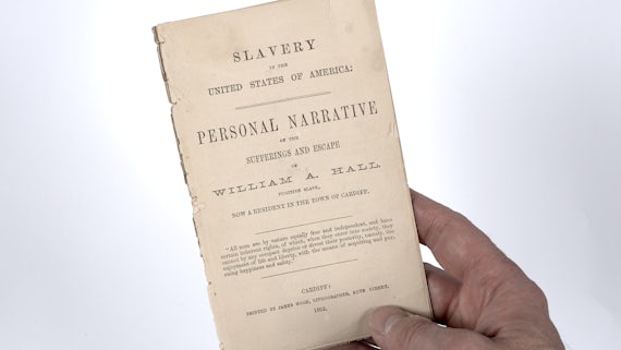 Salisbury Collection - Slave narrative Cardiff 1862