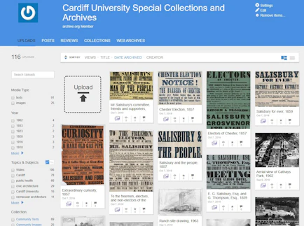 Digital primary sources