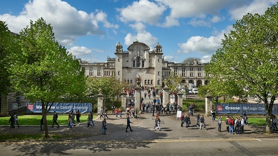 Main Building on an Open Day