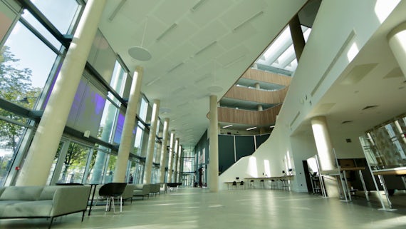 Centre for Student Life from ground floor