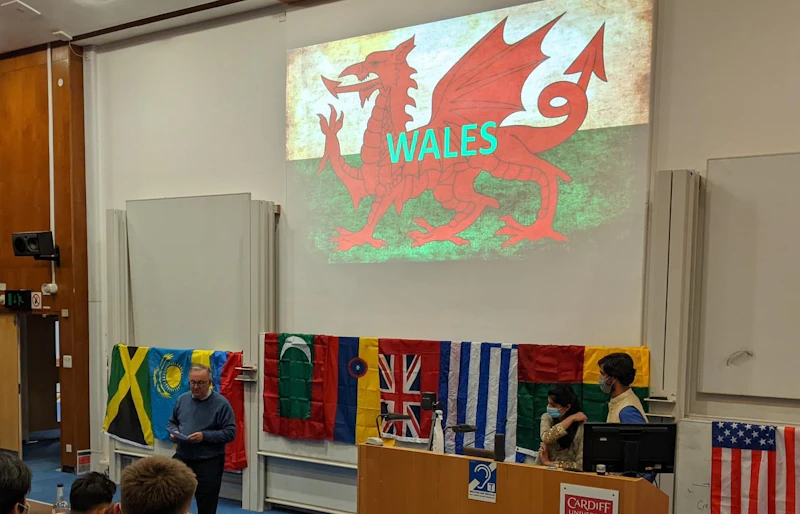 students at the Biosciences Cultural Event