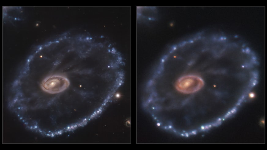 Image of type 2 supernova