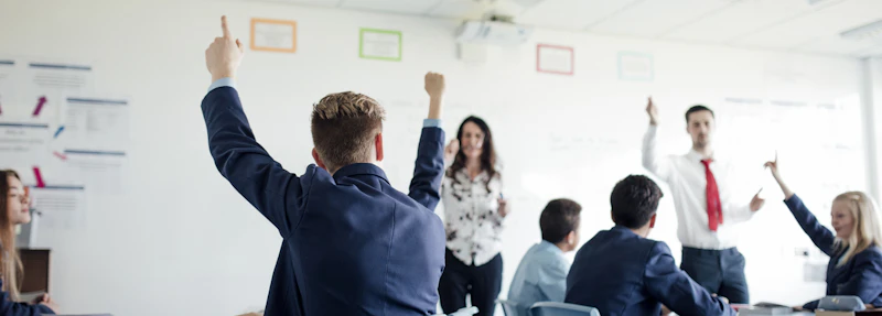 Children in a classroom