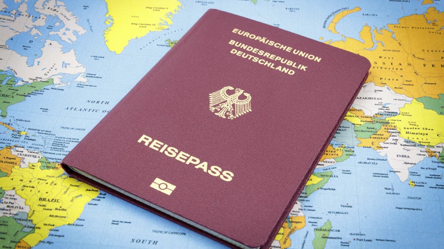 A German Passport
