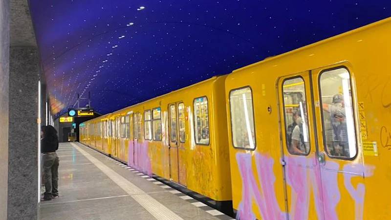 Museums island U-Bahn station in Berlin