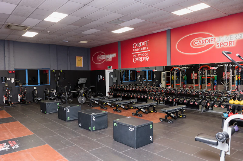 racks in conditioning room