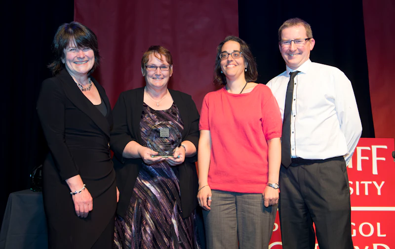 National Software Academy team members at awards ceremony
