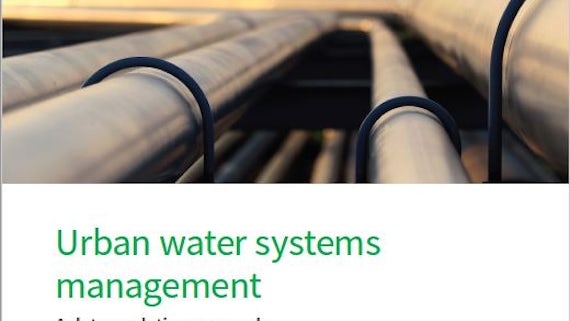 Urban water systems management image