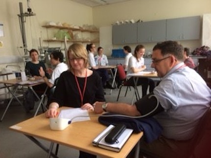 Community blood pressure screening