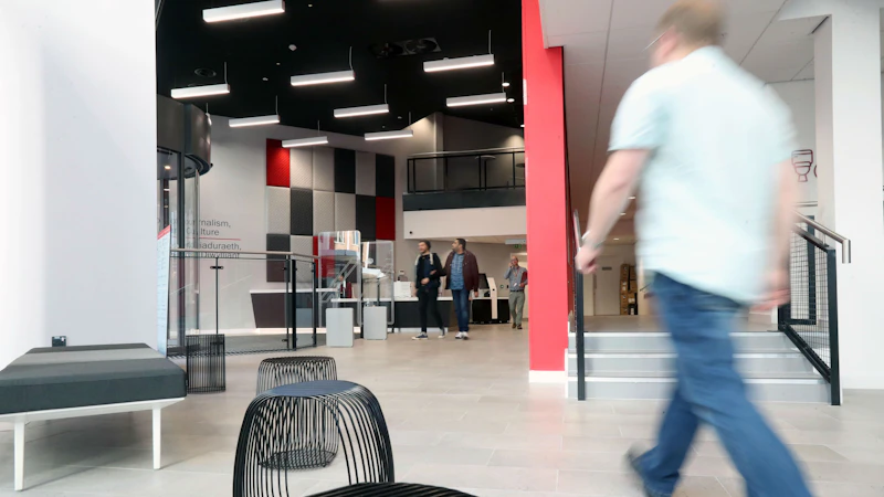 JOMEC foyer