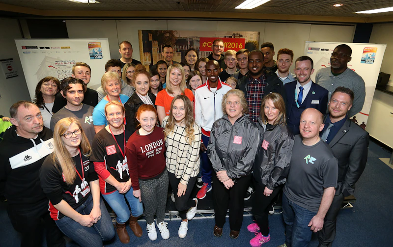 Mo Farah at Mo Inspires event