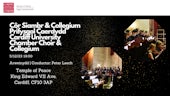 Poster for the Chamber Choir & Collegium Concert 5/12/23