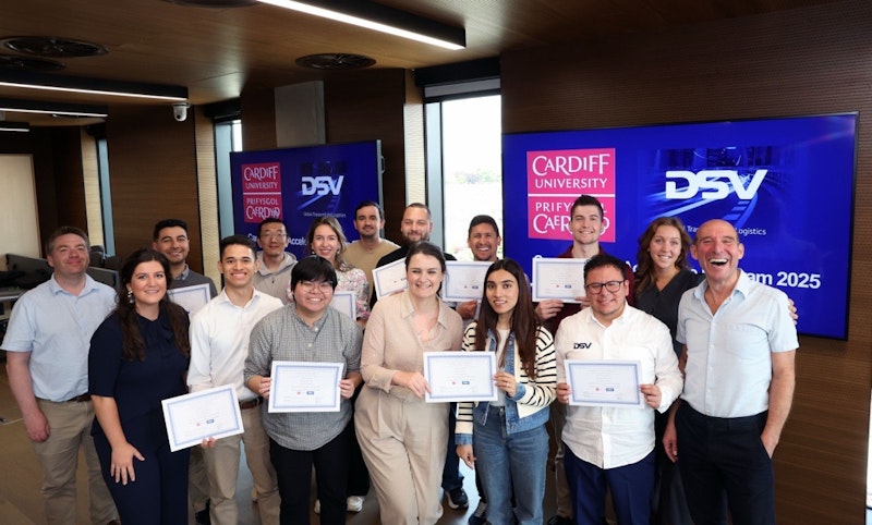 Cardiff Business School experts deliver training to young professionals in DSV Accelerate program 