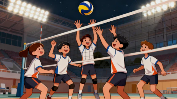 Air Volley Ball - Team Sport