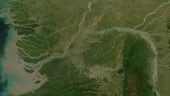 NASA satellite photo of the earth