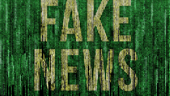 'Fake News' written in code
